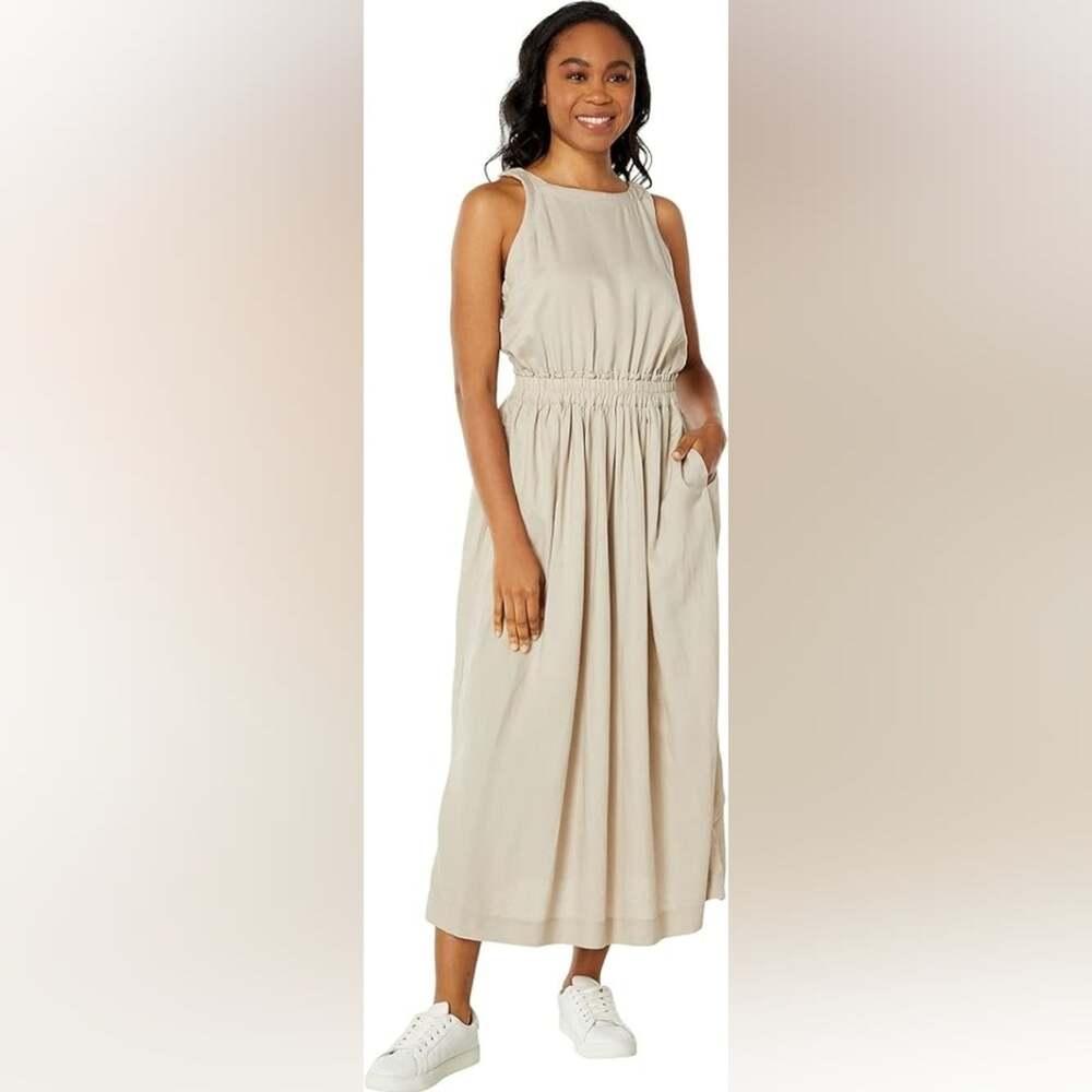 Splendid Womens Beige Bristol Maxi Dress Small NWT
